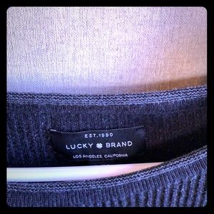 Lucky Brand Black Sweater